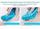 Silicone Double Side Body Scrubber 