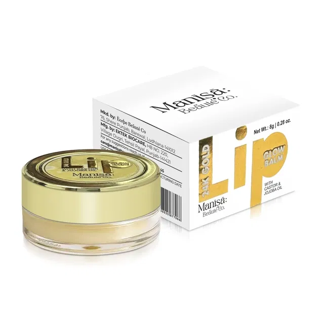 Manisa Beaute 24K Gold Lip Glow Balm, 8 g