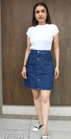 Denim Skirt for Women 