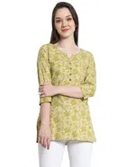 Cotton Printed Top for Women 