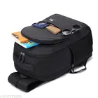 Polyester Backpack for Men & Women, Black