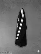 Poly Blend T-shirt for Men, Black 