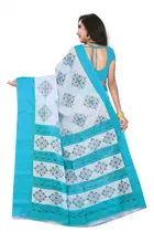 Linen Ethnic Motif Saree for Women 