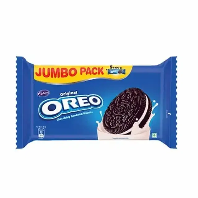 कैडबरी Oreo वैनिला कूकीज 459.25 g (जंबो पैक)