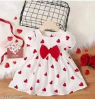 Cotton Blend Frock for Girls 