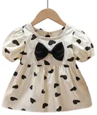 Cotton Blend Frock for Girls 