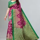 Art Silk Printed Saree for Women 