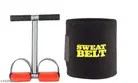 Single Spring Tummy Trimmer with Sweat Belt 