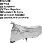 Waterproof & UV Protection Polyester Full Body Cover for Splendor iSmart Bike 