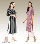 Crepe Kurtis for Women 