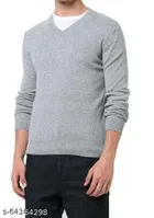 Sweater for Men (Grey, L)