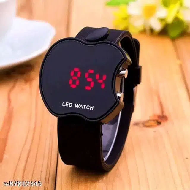 Digital Watch for Unisex (Black)