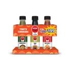 Veeba Wok Tok Chinese Sauce Combo (Green Chilli 200 g + Soya 200 g + Red Chilli 200 g)