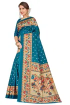 Art Silk Kalamkari Saree for Women 