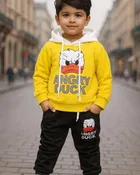 Cotton Blend Printed Clothing Set for Boys 