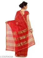 Kota Doria Cotton Saree for Women 