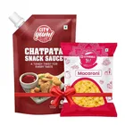 Cityyum Chatpata Snack Sauce 800 g + Citymall No.1 Maccroni 400 g