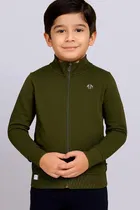 Rexine Full Sleeves Jacket for Boys 