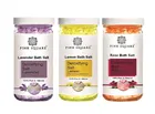 Pink Square Lavender, Lemon & Rose Detoxifying Bath Salt Crystal 