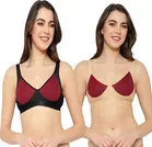 Cotton Blend Non Padded Bra for Women 