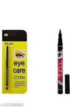 Kajal with 36H Sketch Eyeliner (Black, Set of 2)