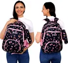 Seezu 26L Girls School, College & Travel Backpack with 2 Compartments, Durable Material 