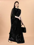 Simar Silk Solid Saree for Women 