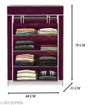 Metal 4 Layer Collapsible Multipurpose Rack 