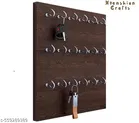 Wooden Key Holder For Home, Brown