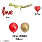 29 Pcs Balloons Decoration Kit, Multicolour, Set of 1