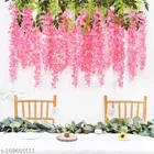 Polyester Artificial Hanging Flower Garlands 