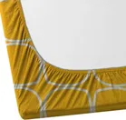 Polycotton Fitted Elastic 90x90in Bedsheet Yellow