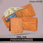 Faux Leather Wallet for Men 