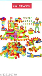 Plastic 125 Pcs Block Toys for Kids 