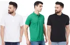Polo T-shirts for Men, Pack of 3 
