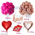 36 Pcs Balloons Decoration Kit, Multicolour, Set of 1