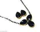 Alloy Mangalsutra with Earrings for Women 