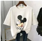 Cotton Blend T-shirt for Women, White 