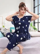 Satin Nightsuit for Women 