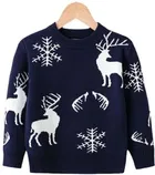 Woolen Woven Sweater for Boys, Blue 