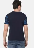 Round Neck Printed T-Shirt for Men 