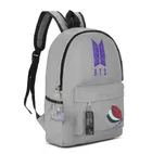 Combo of BTS Printed PU Backpacks for Women & Girls 
