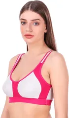 Cotton Blend Non Padded Bra for Women 