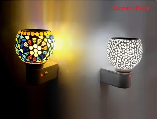 Star Kapoor Dani Electric Camphor Diffuser with On/Off Lamp Switch (Combo Pack)