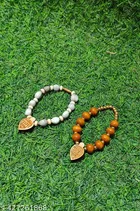 Combo of Mini Chandan Mala with Vaijanti Mala for Men 
