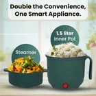 SKYLINE VTL-9090 Multi Kettle with Steamer & Egg Attachment 600W Electric Kettle  