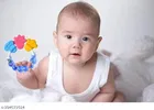Teether with Rattle Toy for Kids 
