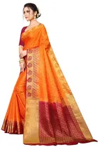 Blaton Silk Embellished Saree for Women 