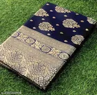 Banarasi Silk Zari Woven Saree for Women 
