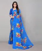 Women's Desinger Saree with Blouse 